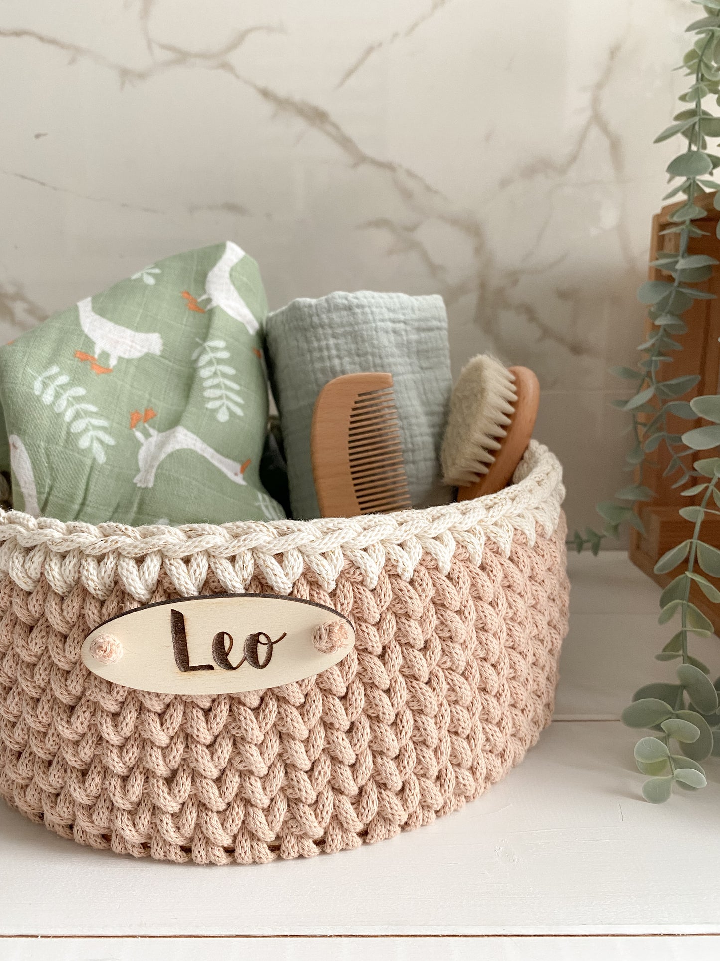 Cestini organizer a base tonda