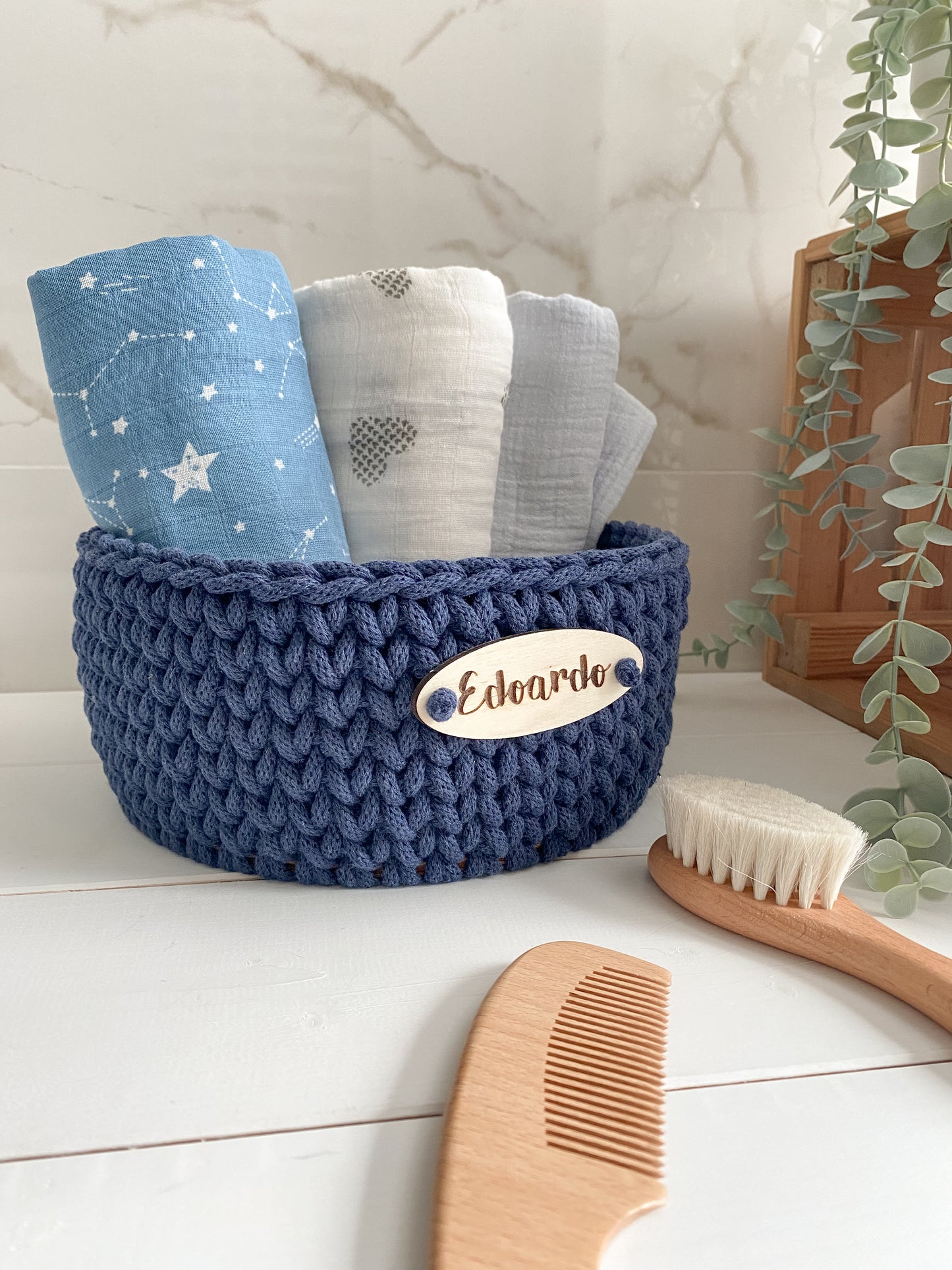Cestini organizer a base tonda