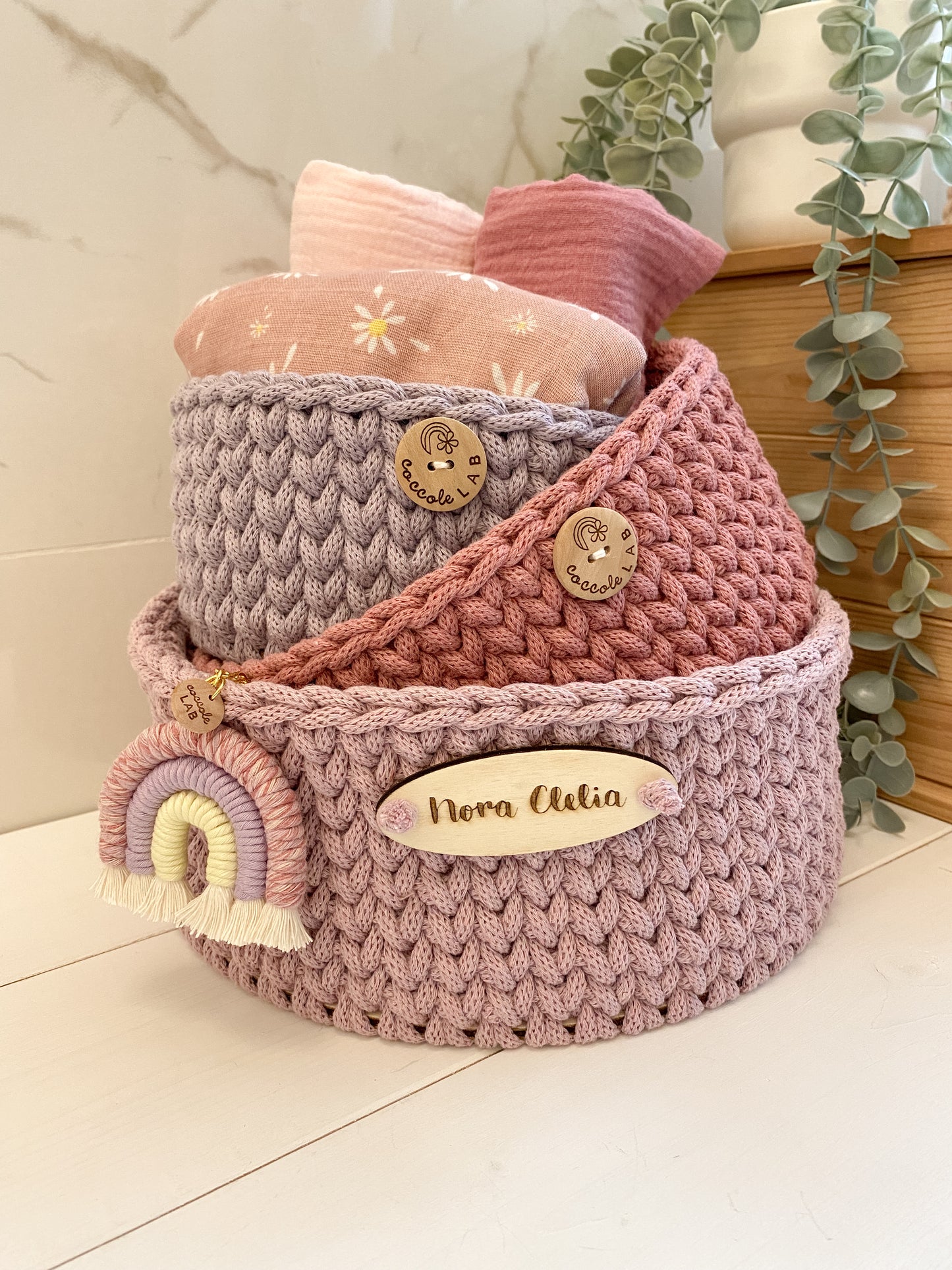 Set 3 Cestini organizer S-M-L
