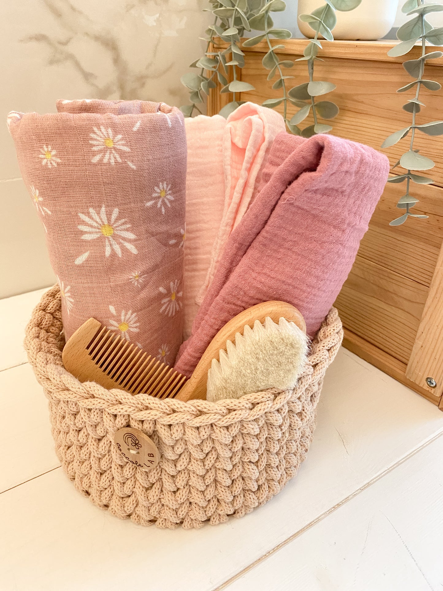 Cestini organizer a base tonda