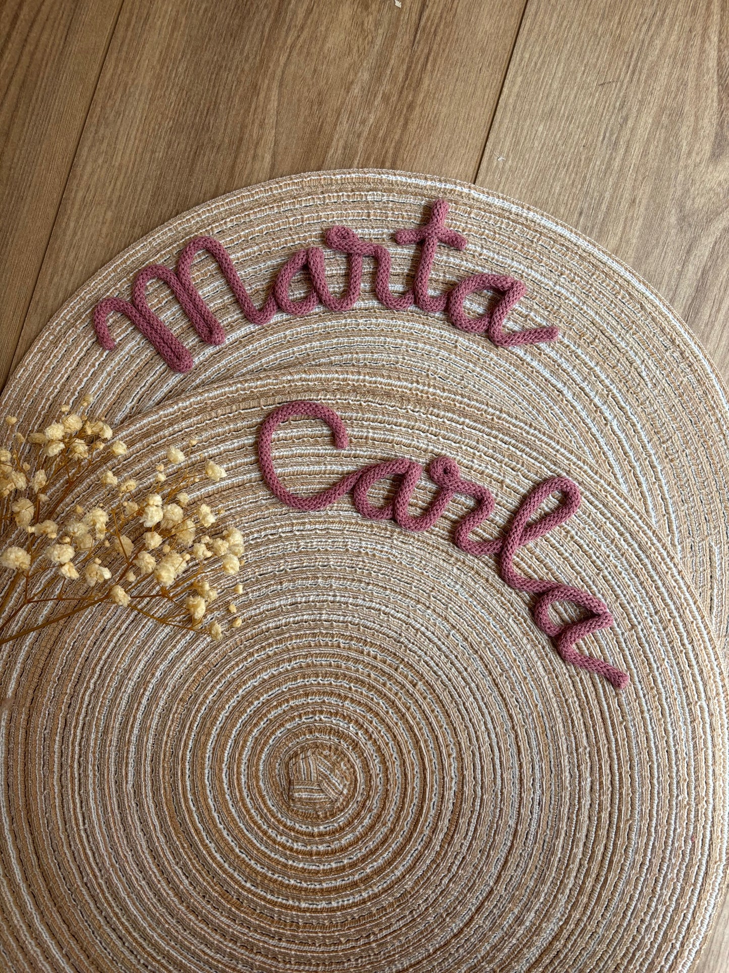 Tovaglietta personalizzata rotonda