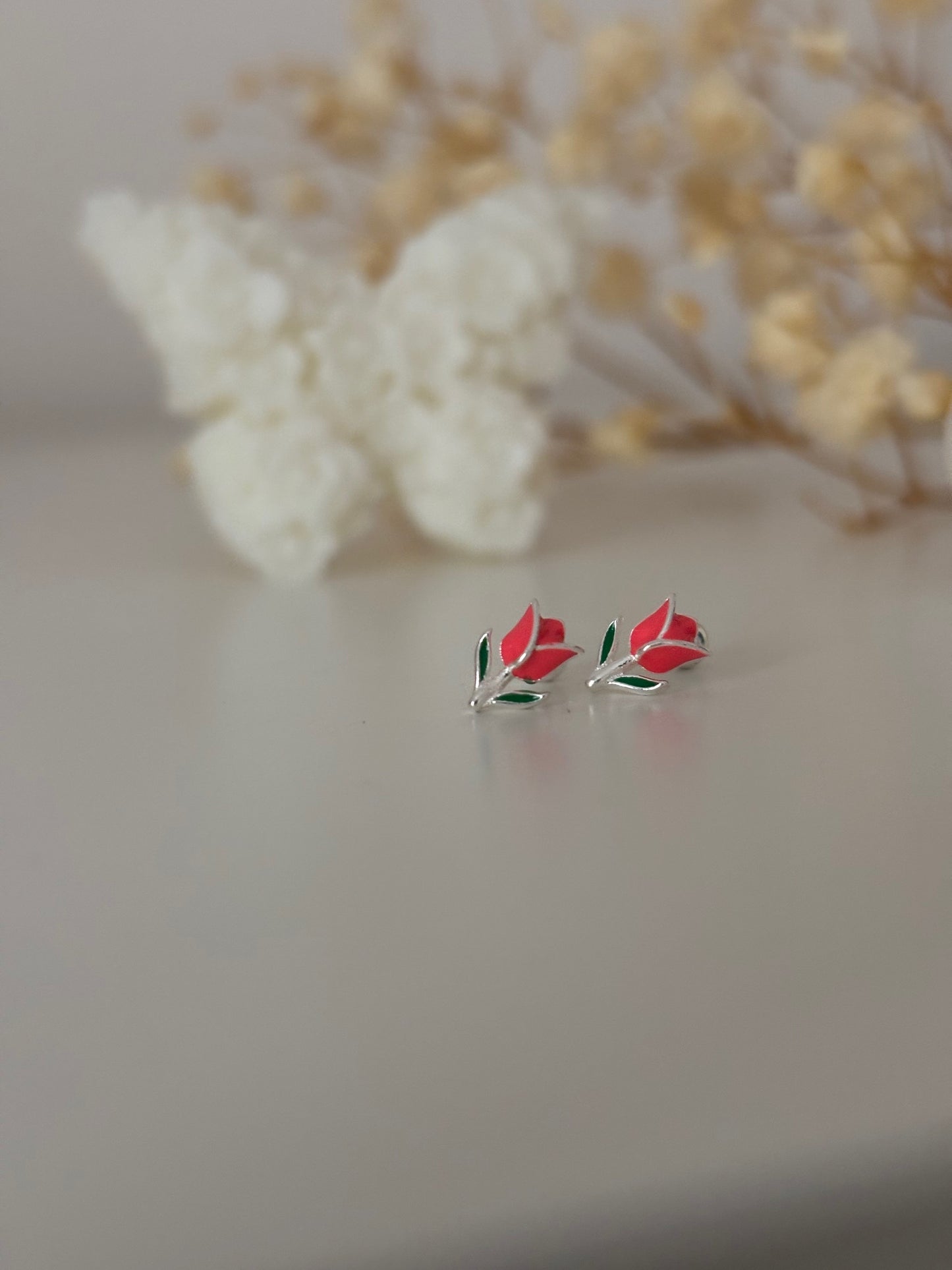 Orecchini tulipano in argento925