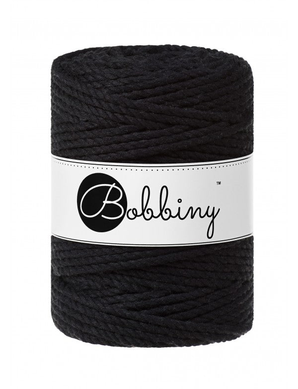 3 PLY Ritorta BLACK