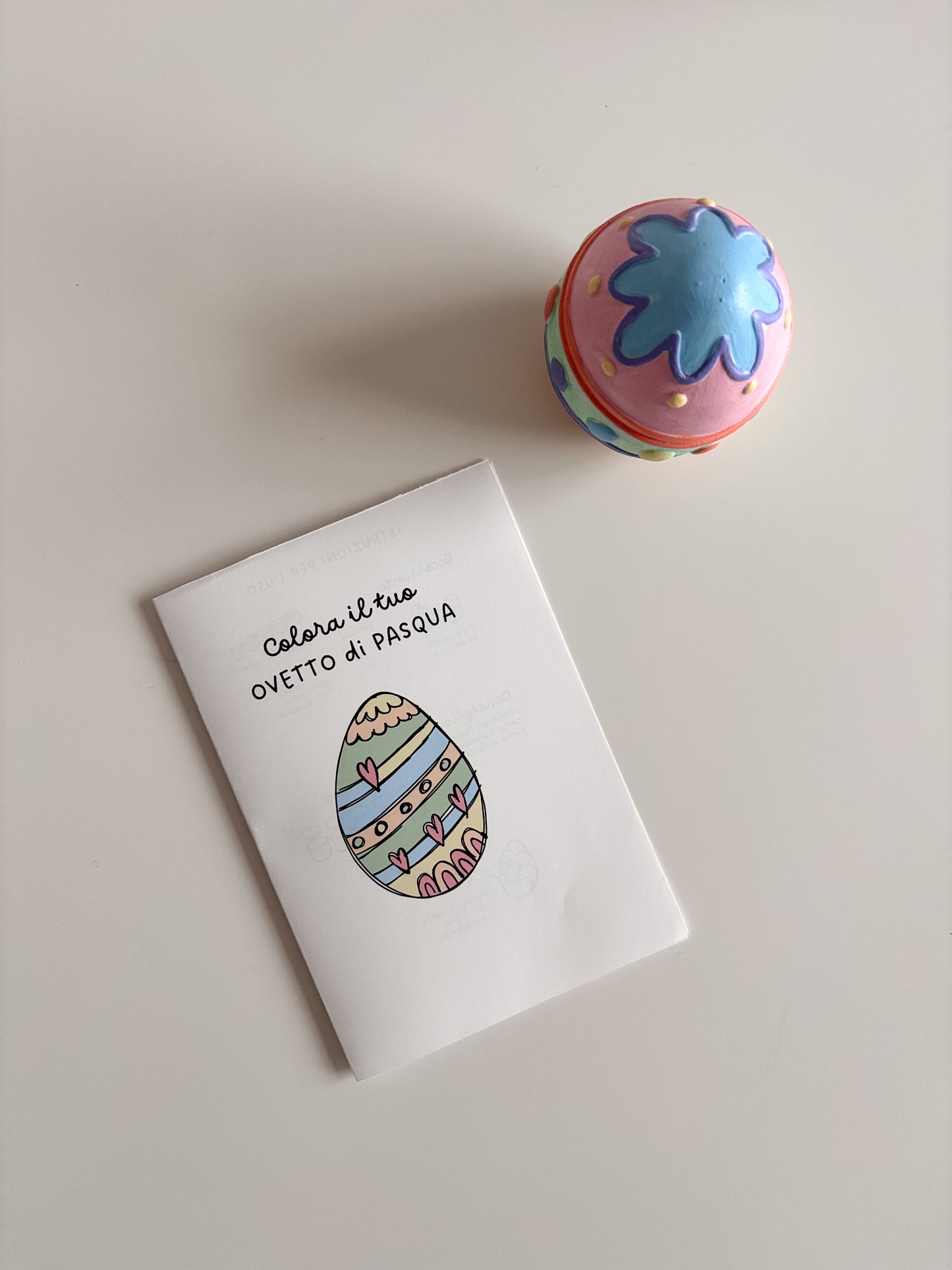 Kit creativo di Pasqua – Colora il tuo Ovetto Linea MANINE CREATIVE