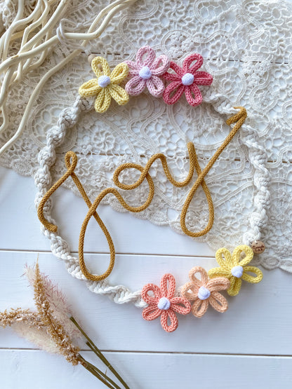 Fiocco nascita Little Spring Flowers Joy