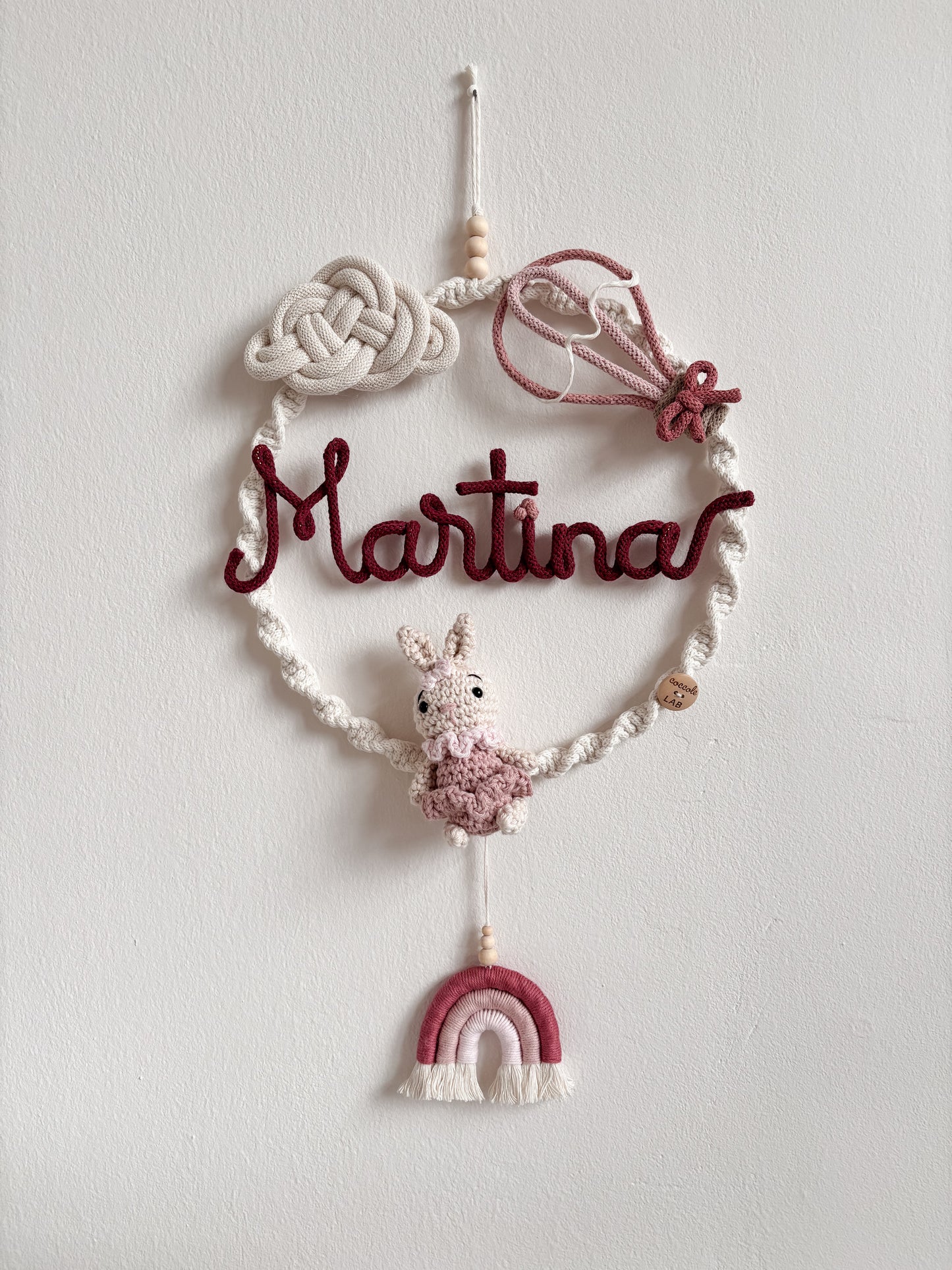 Fiocco nascita Baby Little Friends Martina