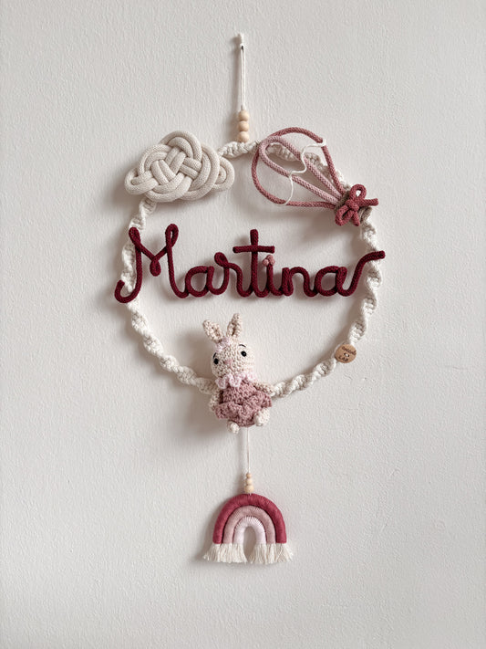 Fiocco nascita Baby Little Friends Martina