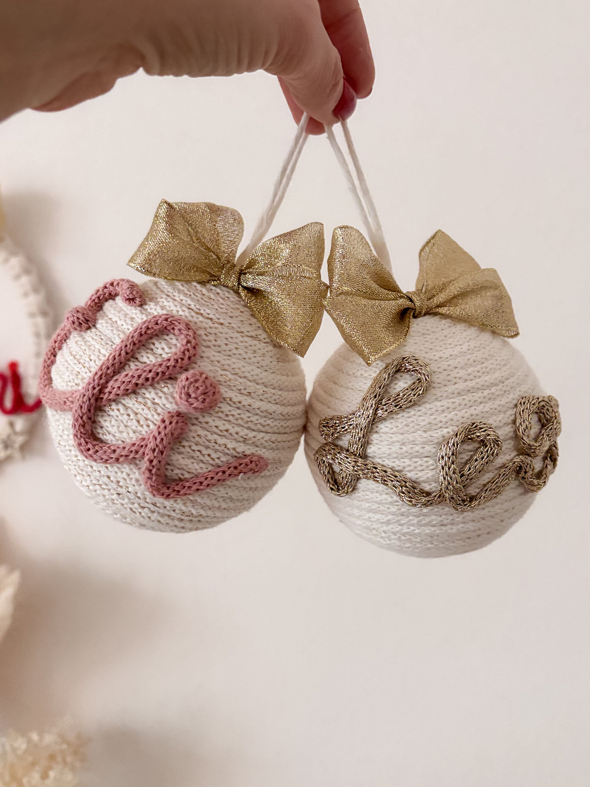 Pallina di Natale con nome
