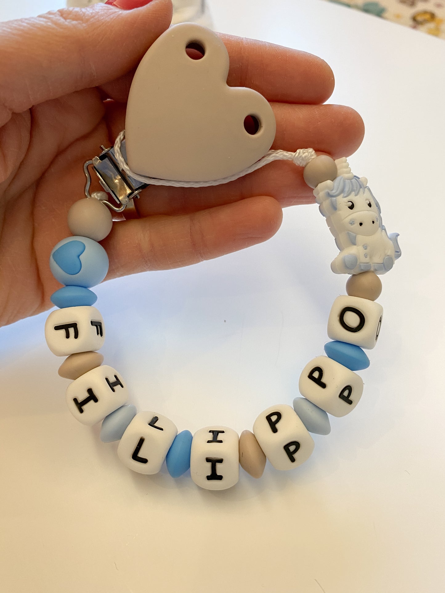 Catenella portaciuccio personalizzata