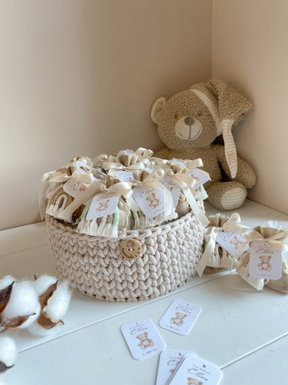 Cestini organizer a base tonda