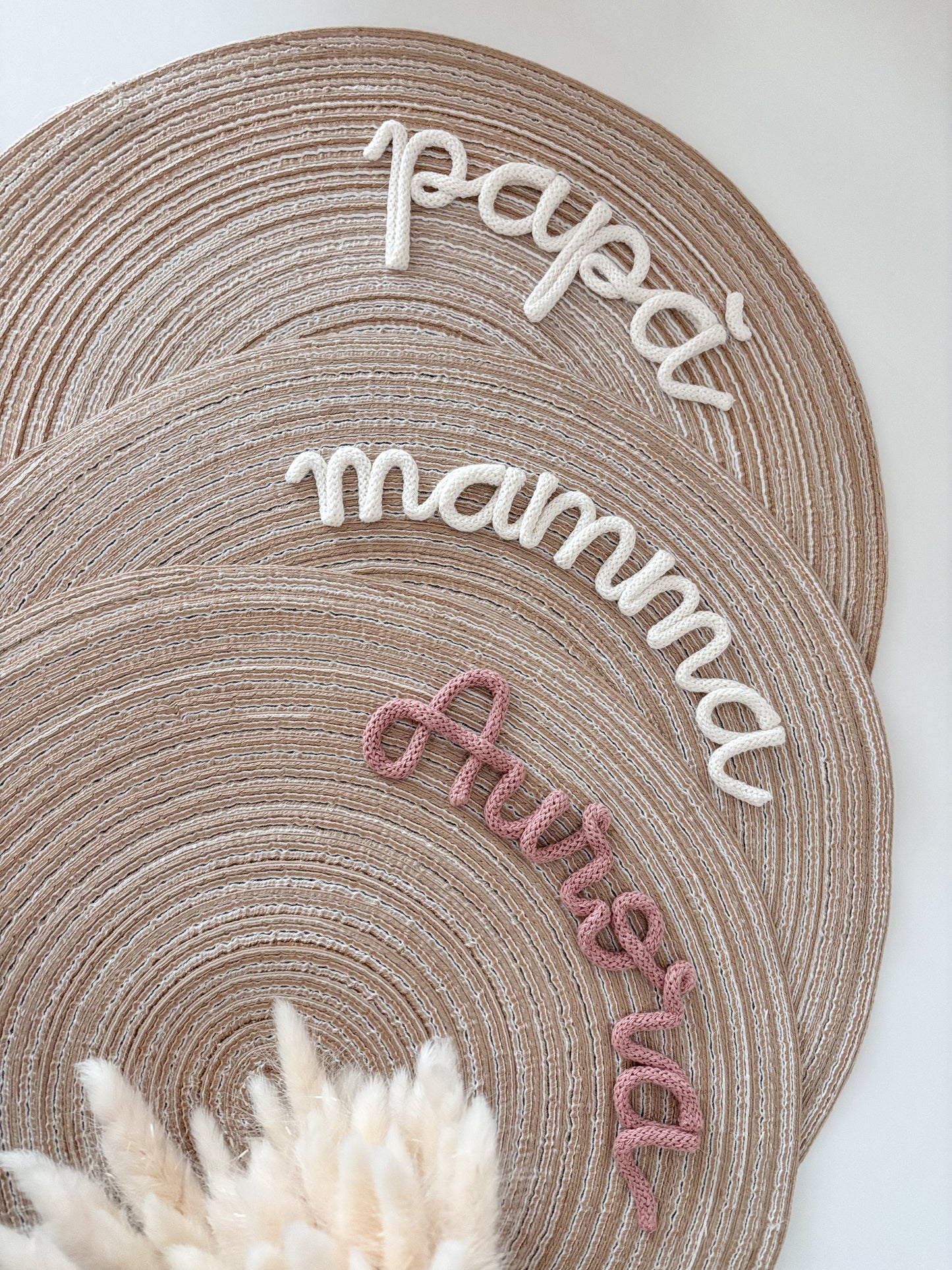 Tovaglietta personalizzata rotonda