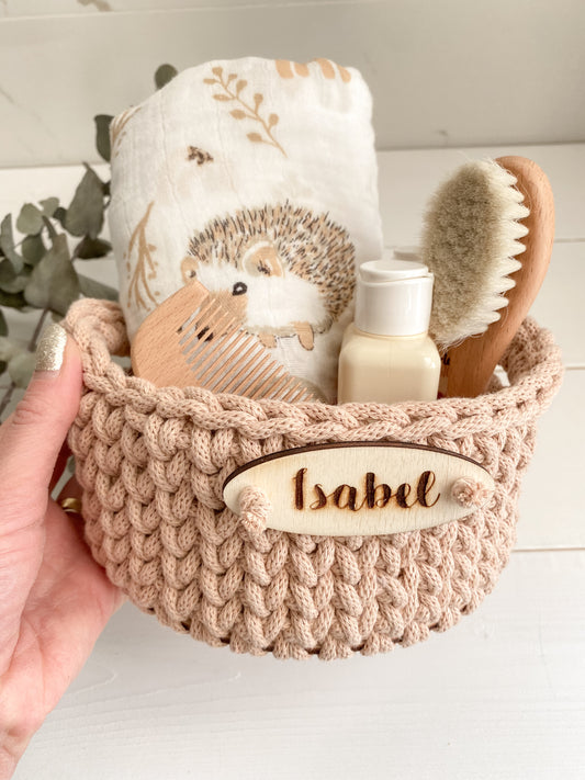 Cestini organizer a base tonda