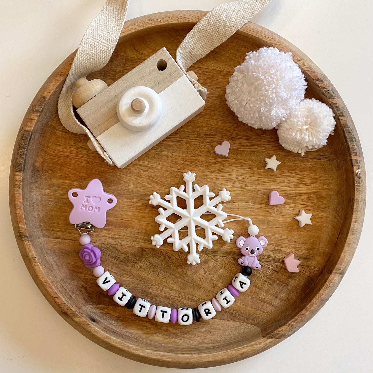 Catenella portaciuccio personalizzata