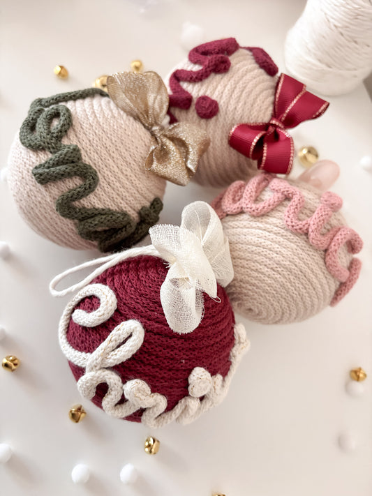 Pallina di Natale con nome