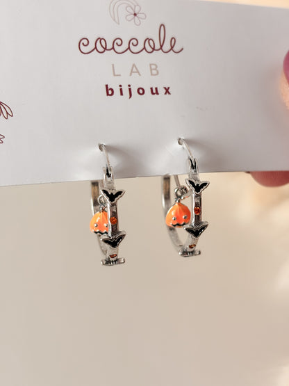 Orecchini hoop ZUCCA