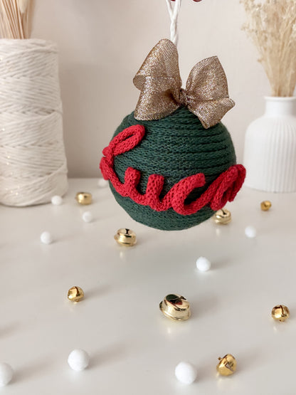 Pallina di Natale con nome