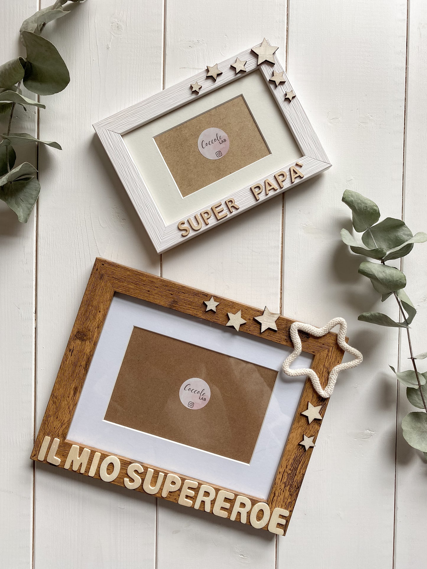 Cornice Papà marrone 13x18