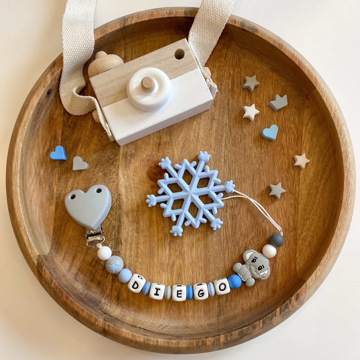 Catenella portaciuccio personalizzata