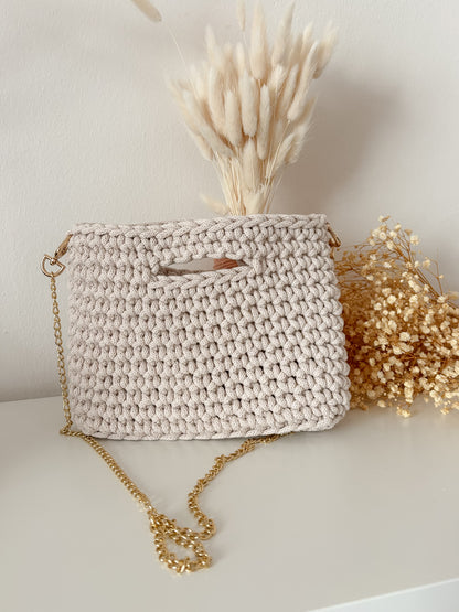 Borsetta Coco Bag con tracolla lavorata