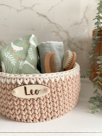 Cestini organizer a base tonda