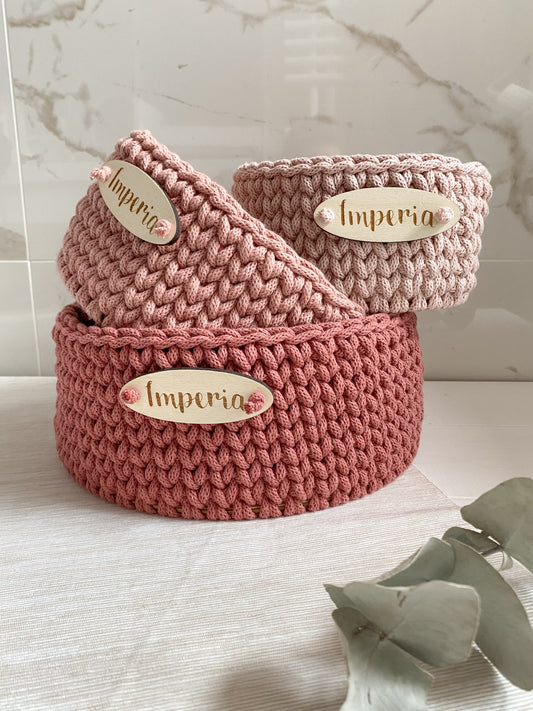 Set 3 Cestini organizer S-M-L