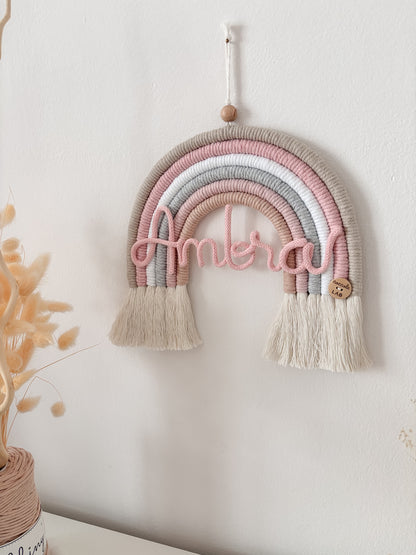 Arcobaleno con nome 6 archi
