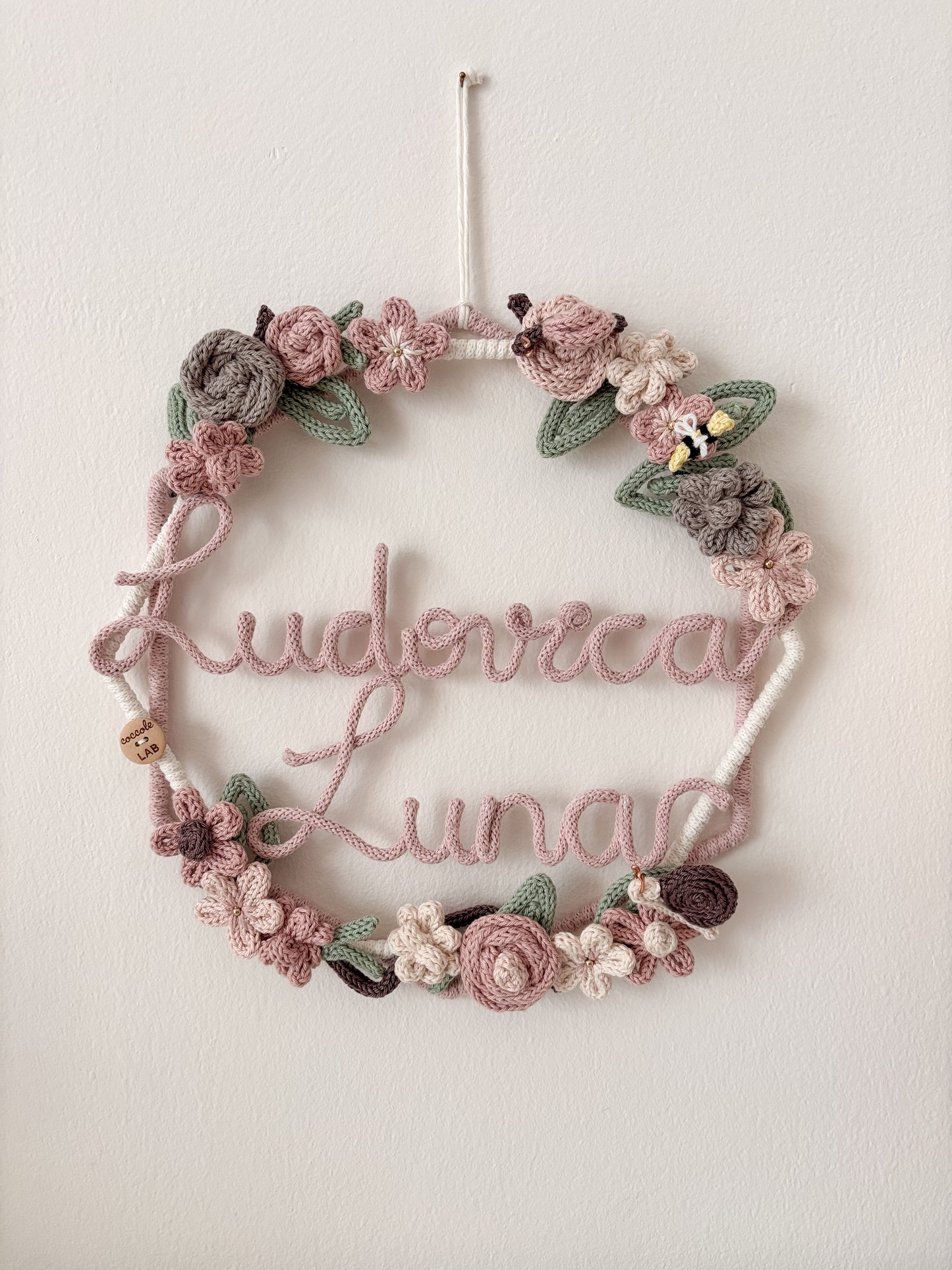 Ghirlanda / Fiocco nascita Primavera