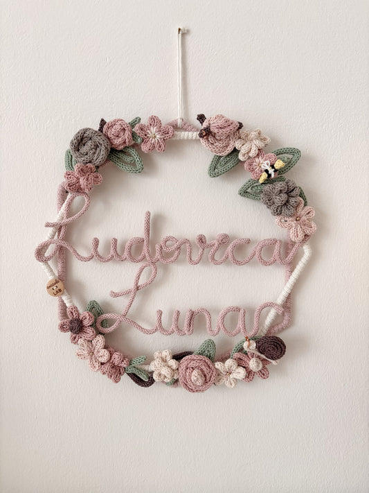 Ghirlanda / Fiocco nascita Primavera