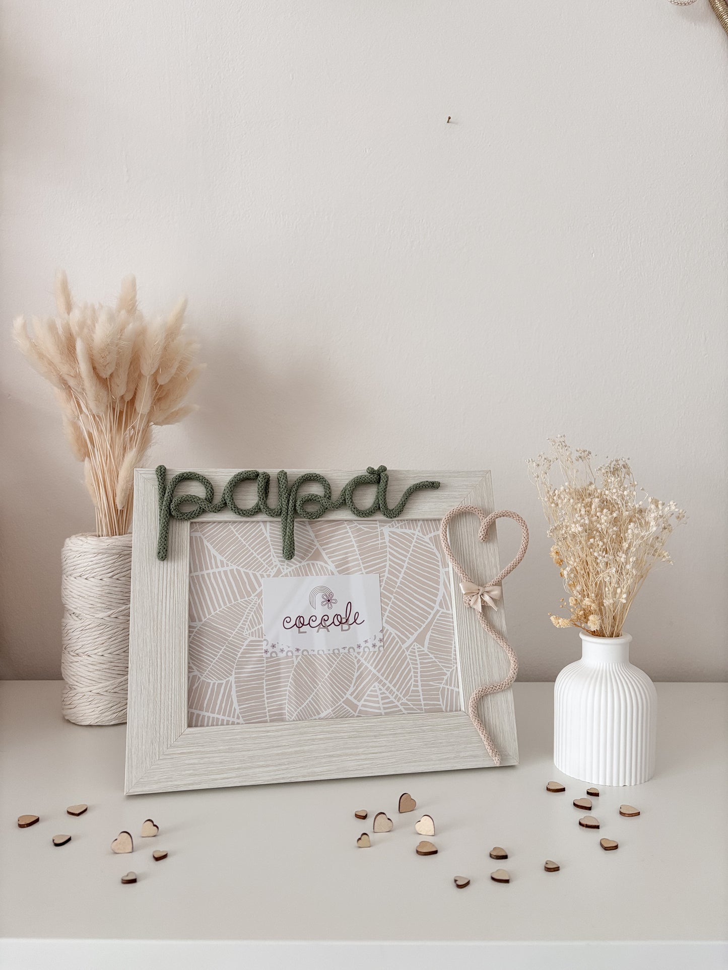 Cornice Papà tricotin