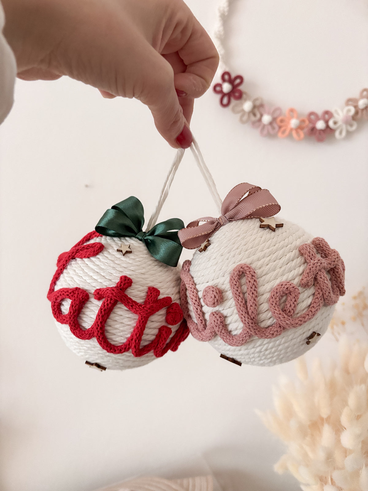 Pallina di Natale con nome