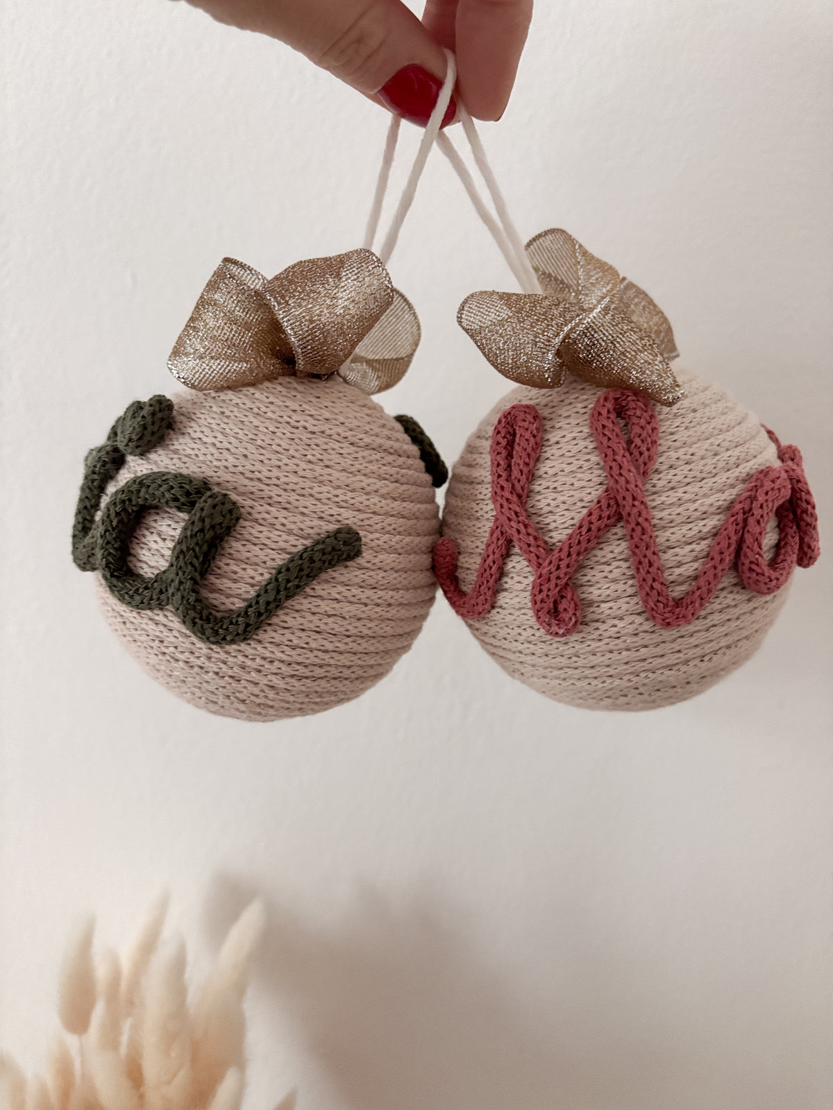 Pallina di Natale con nome