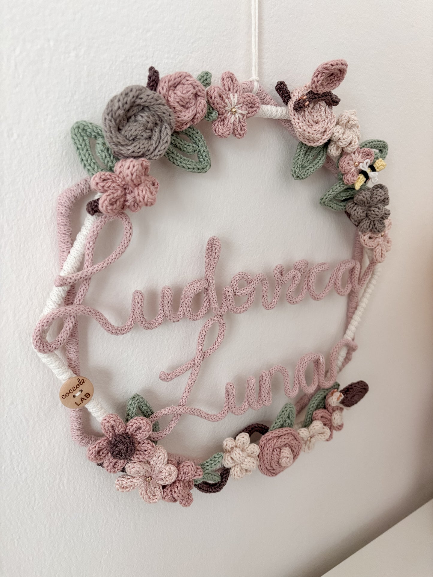 Ghirlanda / Fiocco nascita Primavera