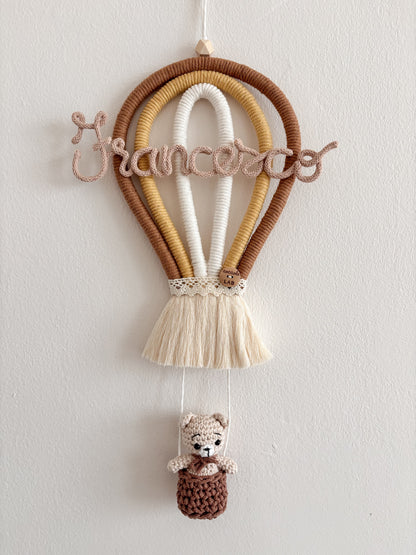 Mongolfiera con animaletto