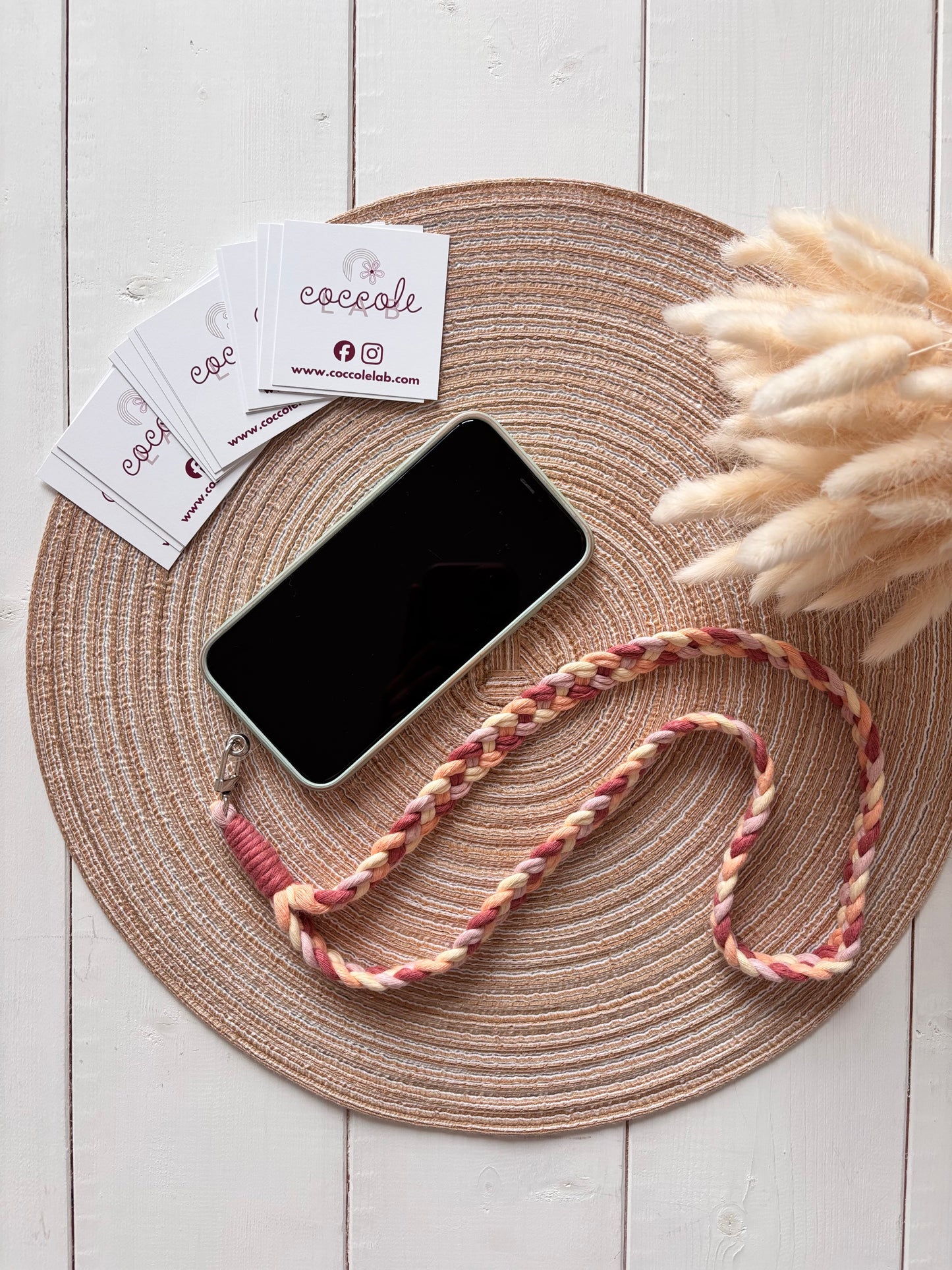 Workshop phonestrap treccia
