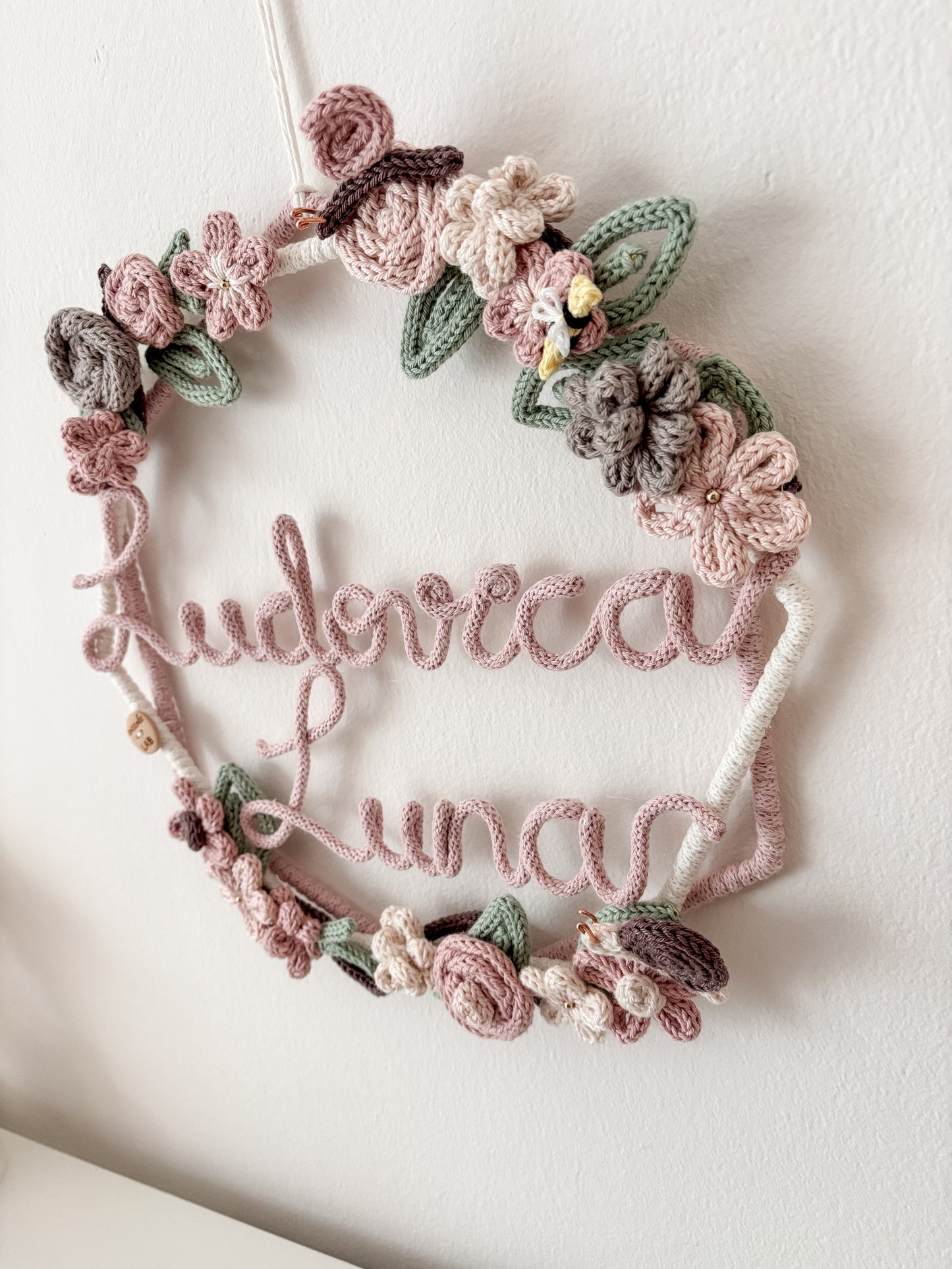 Ghirlanda / Fiocco nascita Primavera