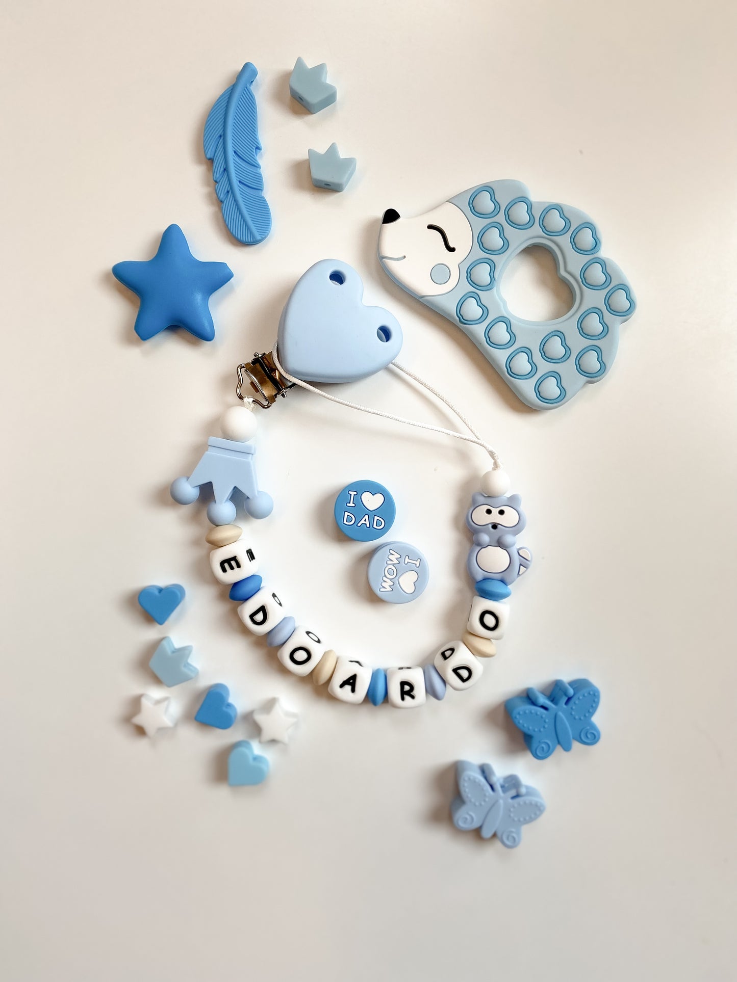 Catenella portaciuccio personalizzata