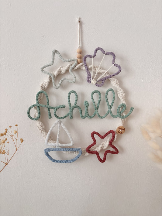 Fiocco nascita In fondo al mar