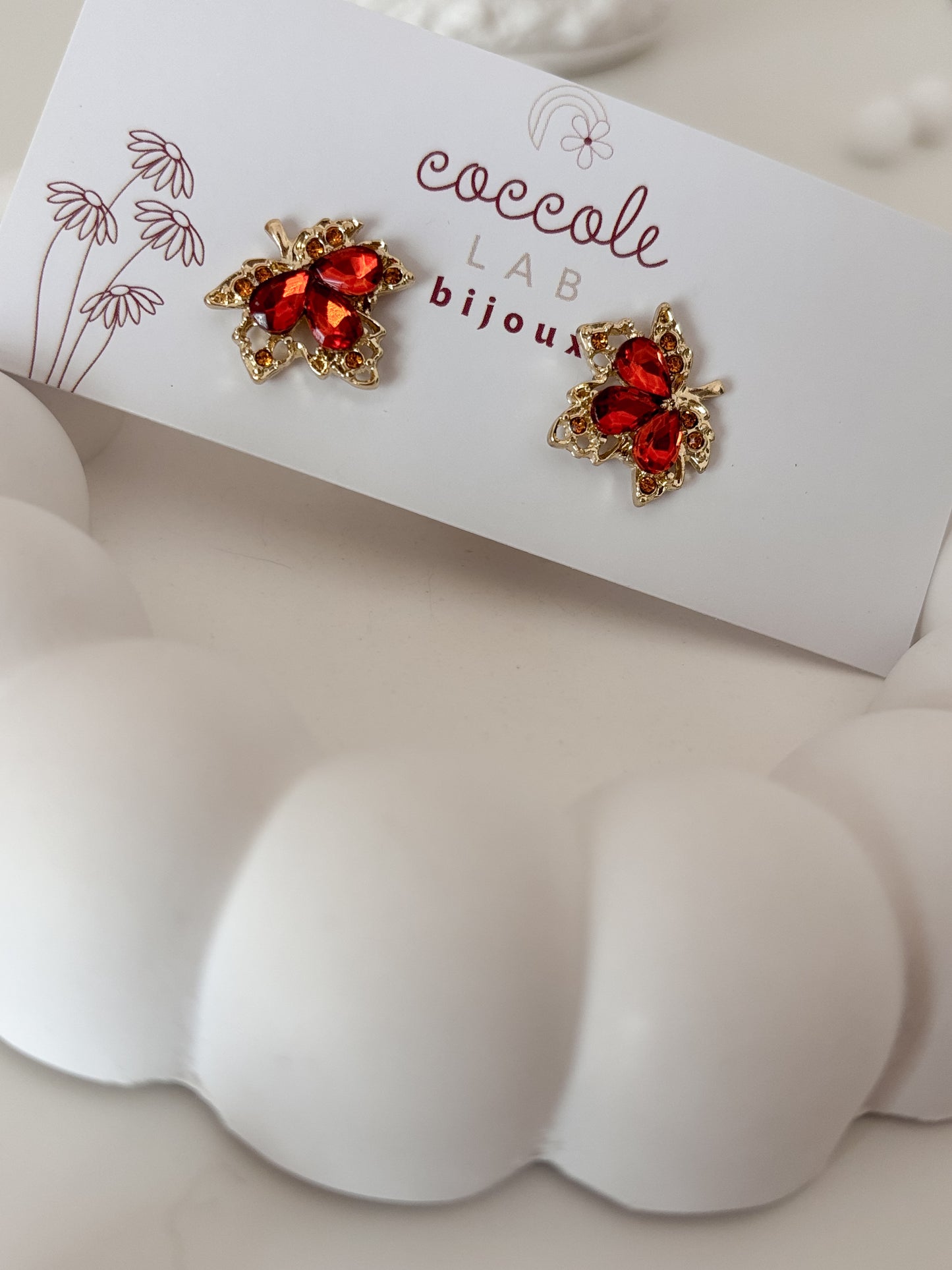 Orecchini Foglia d’Acero