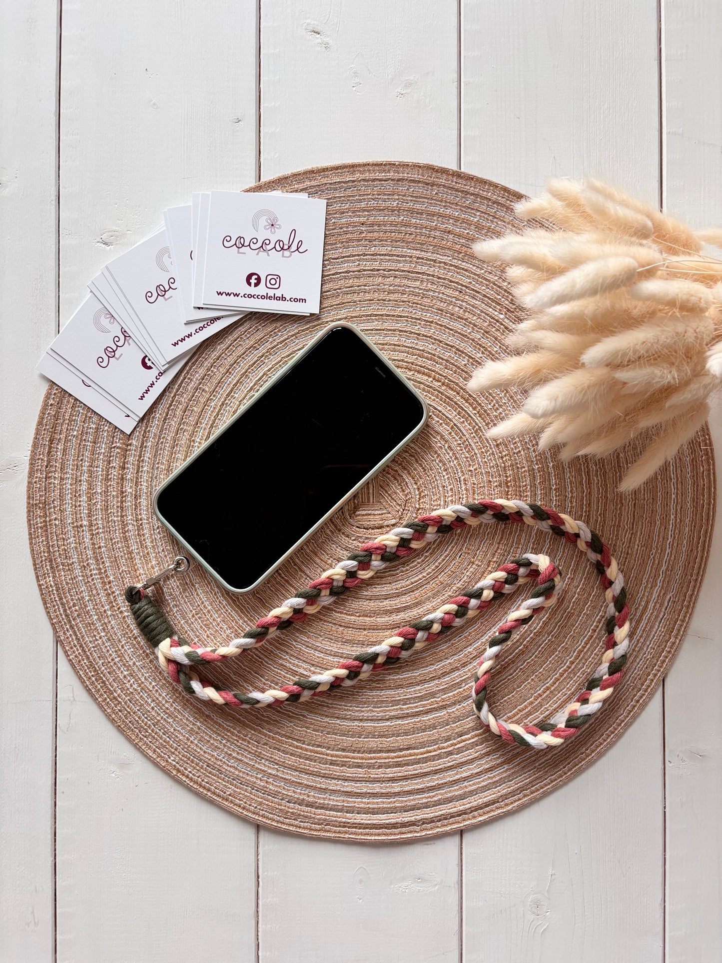 Workshop phonestrap treccia