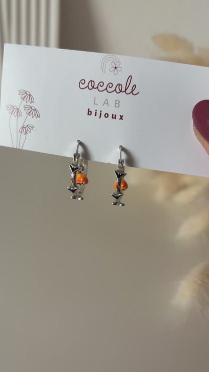 Orecchini hoop ZUCCA